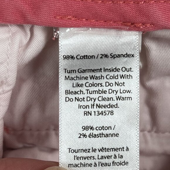 Vineyard Vines by Shep & Ian Mens Pink Khaki Pants Sz 38 x 30 (Inseam on tag is - Picture 3 of 6